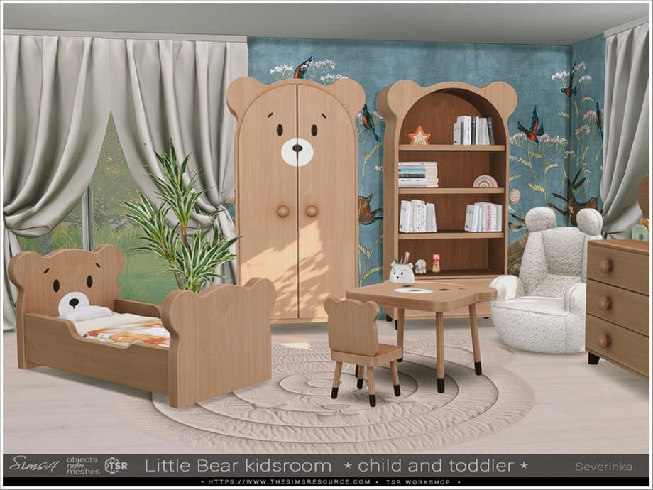Скриншот мода Мебель для детской Little Bear kidsroom